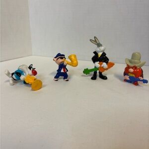 Vintage 1994 Warner Bros. Cartoon Band Action Figures Set